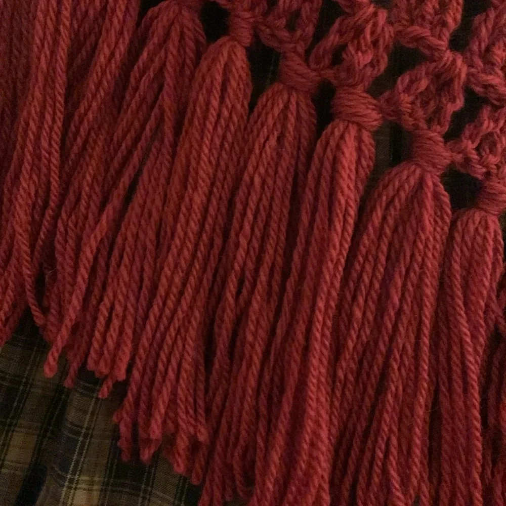 Civil War Victorian Perline Shawl 100% Wool From Godey’s 1863 - Picture 4 of 4